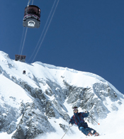 Big Sky tram on Lone Peak