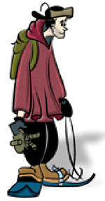 Warren's Famous Ski Bum Cartoon